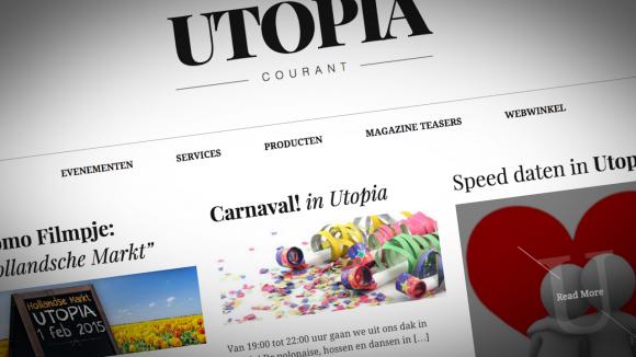 Utopia courant is online