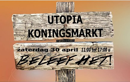 De Utopia markt van 30 april