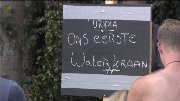 De wateraansluiting in Utopia 2 is een feit