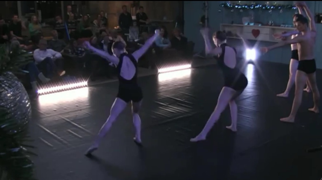 De balletvoorstelling van Introdans