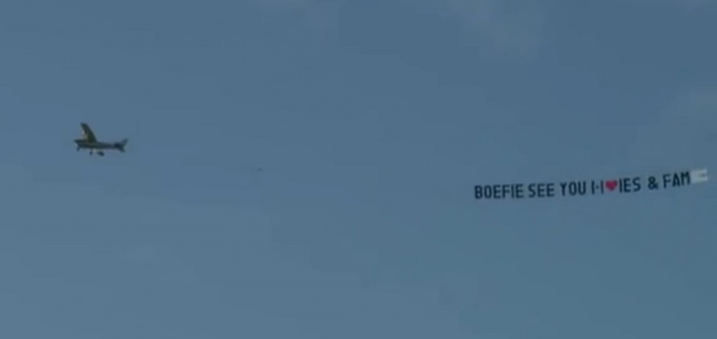 Vliegtuigje van Isabella voor Gio