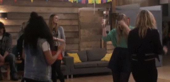 Feest van Chris dansen