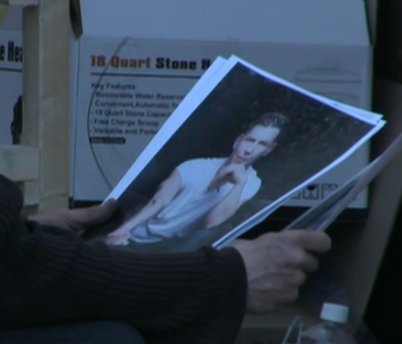 Fotoshoot Chris is klaar