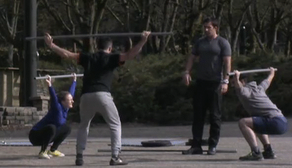 Crossfit training 