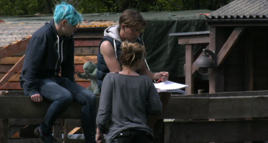 Bas wil een strandtent