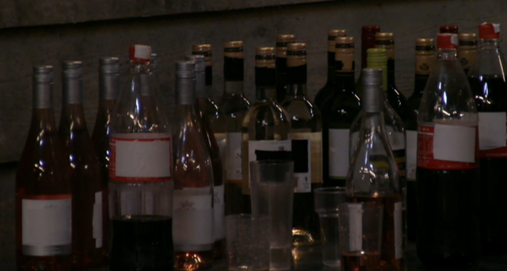 Drank voorraad feest