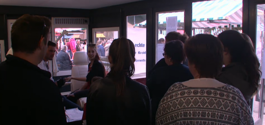 Drukte bij Utopia Ink