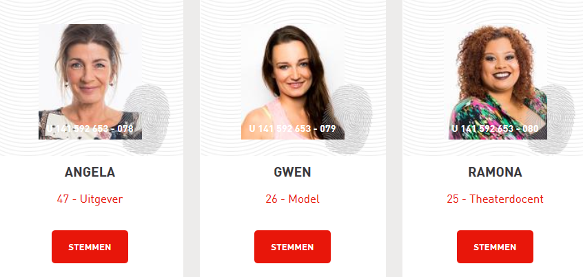 Drie nieuwe potentiële bewoners stellen zich voor