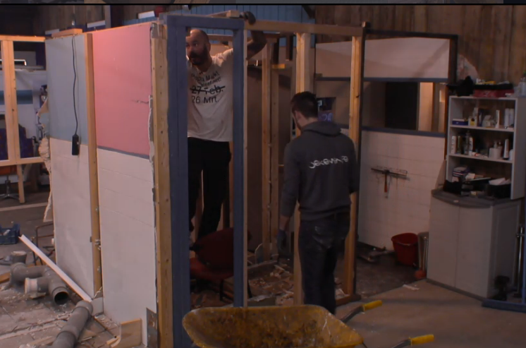 Een bouwdag in Utopia