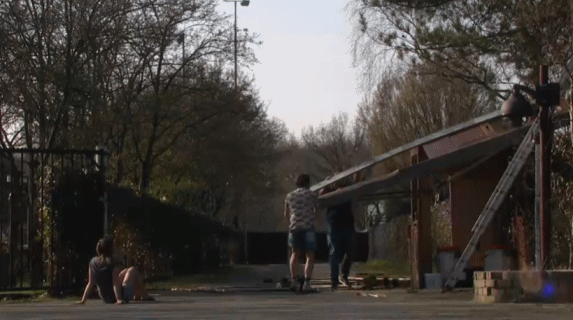 Poort wordt gesloopt