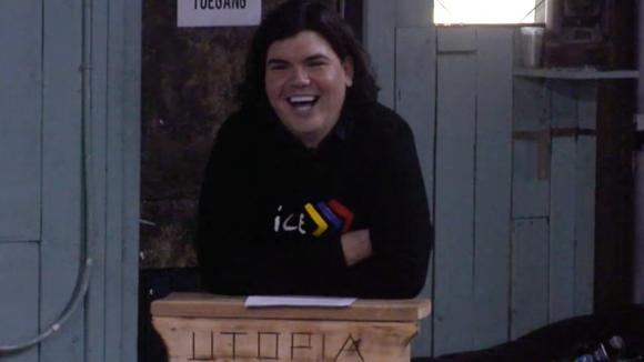 Roy Donders en Marvin zijn gearriveerd voor hun logeerweekend