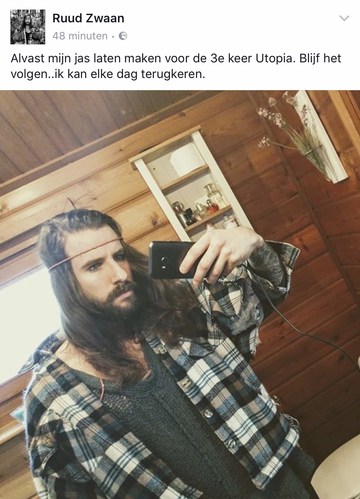 Gaat Ruud binnenkort weer Utopia in?!