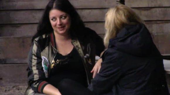 Linda had een ongemakkelijk moment met Baldr