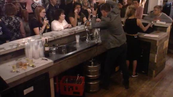 Afgelopen avond was er paniek tijdens grachtenparade