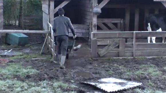 De bewoners beginnen rustig aan het weekend