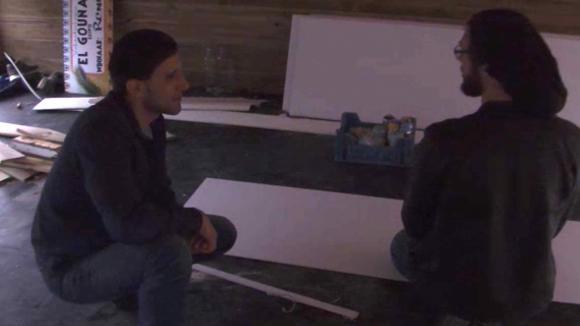 René en Mehmet praten na over de nominaties