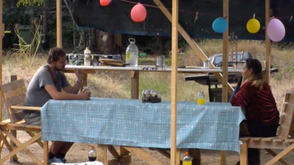 Shelley en Gerrit hebben een gezellige, onverwachte date