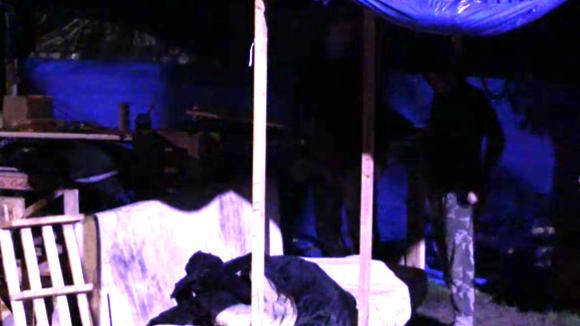 Jessie en Jeffry zien het na de regenachtige avond even niet meer zitten