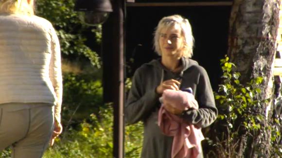 Is de douche kapot gemaakt door Brenda