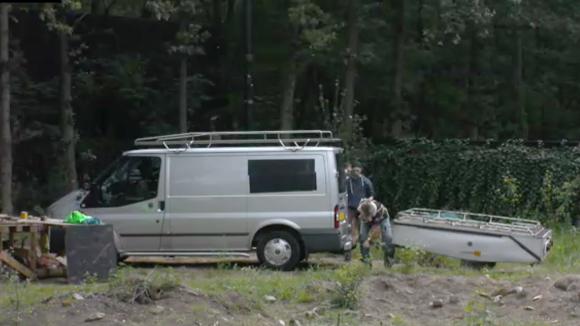 De Mongoolse tent van Joaquin en Timothy is geleverd!