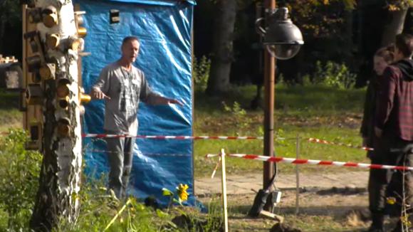 De bewoners kunnen niet wachten tot ze een echte douche hebben