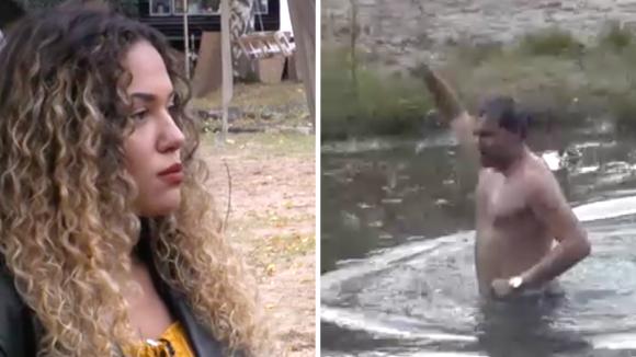 Sommige bewoners geloven hun ogen niet. Is Gerrit camerageil of doet hij het voor Jeffry