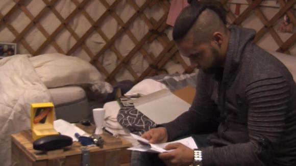 Afgelopen avond kreeg Joaquin post van het thuisfront