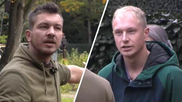 Mike spreekt Jeffry aan en de boel ontploft