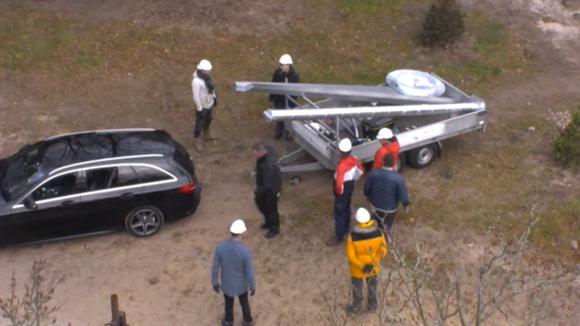 Het dak voor de silo is gearriveerd in Utopia 2