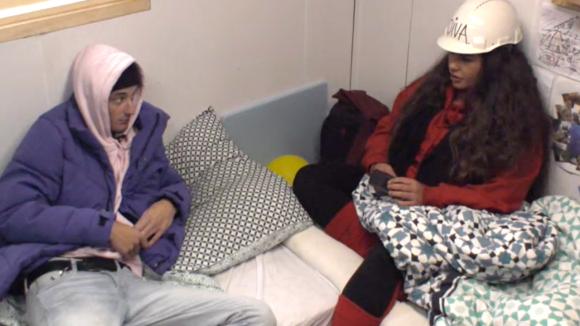 Potentiële bewoners Franny en Floriaan worden aan het werk gezet en krijgen een opdracht